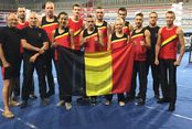 L'équipe Belge lors du championnat du monde 2016 e...